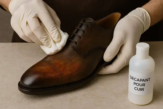 Comment nourrir le cuir des chaussures sans le saturer ?